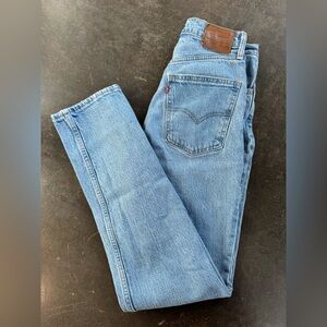 Levi’s 70s high slim straight denim